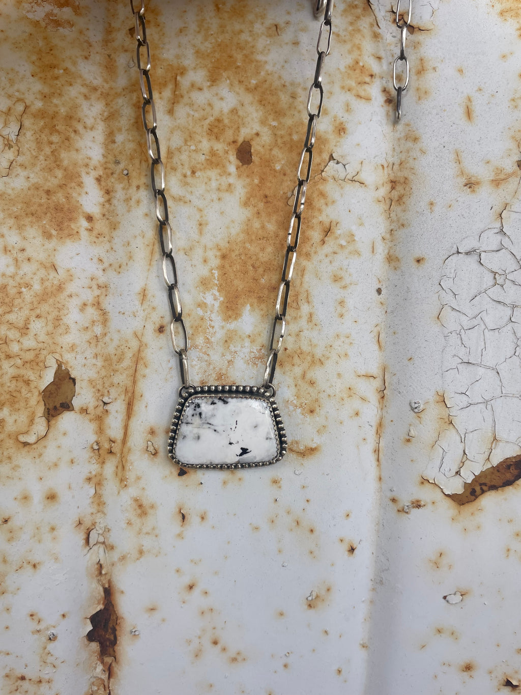 White Buffalo necklace