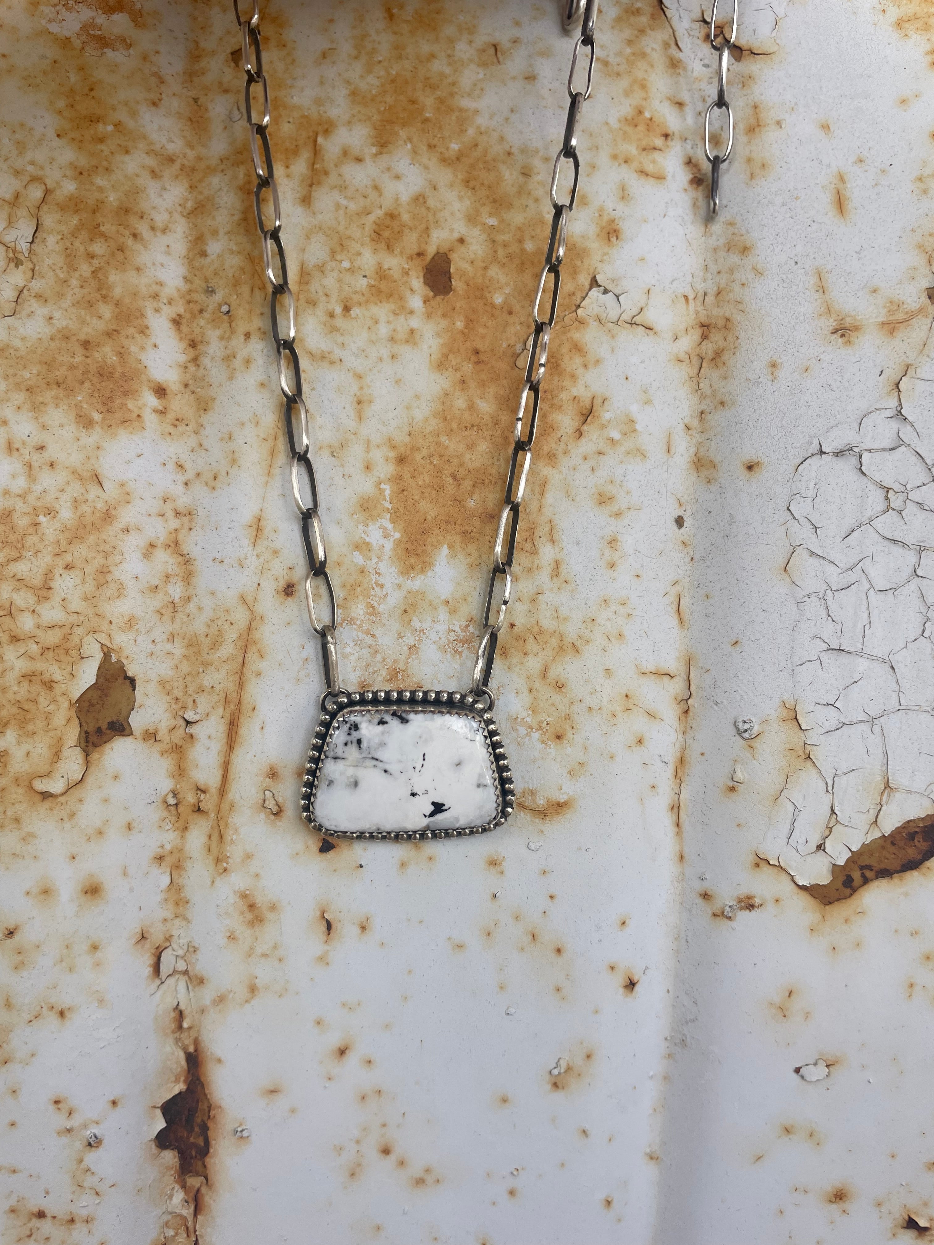 White Buffalo necklace