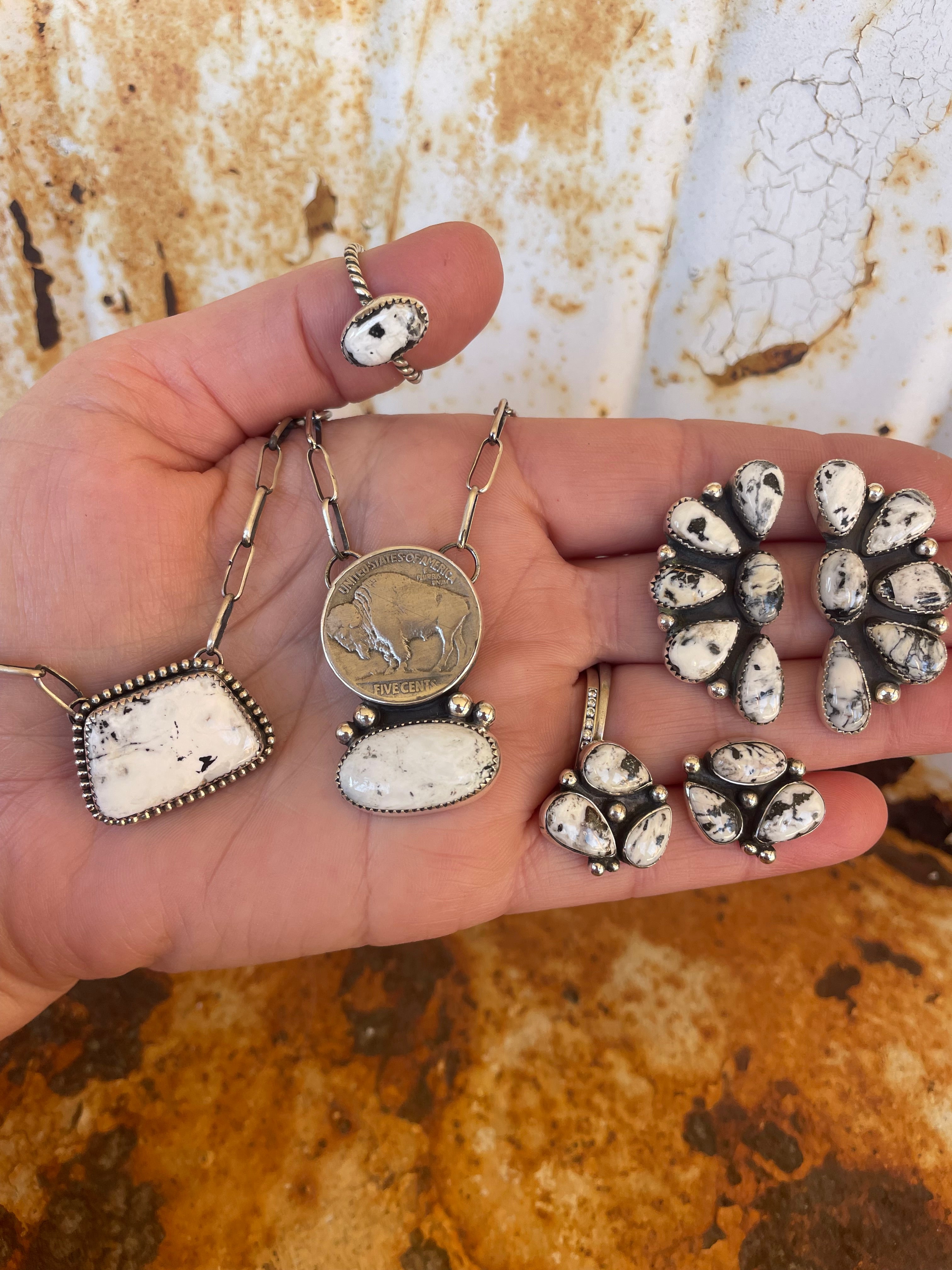 White Buffalo necklace