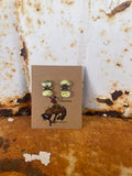 Palomino Variscite studs