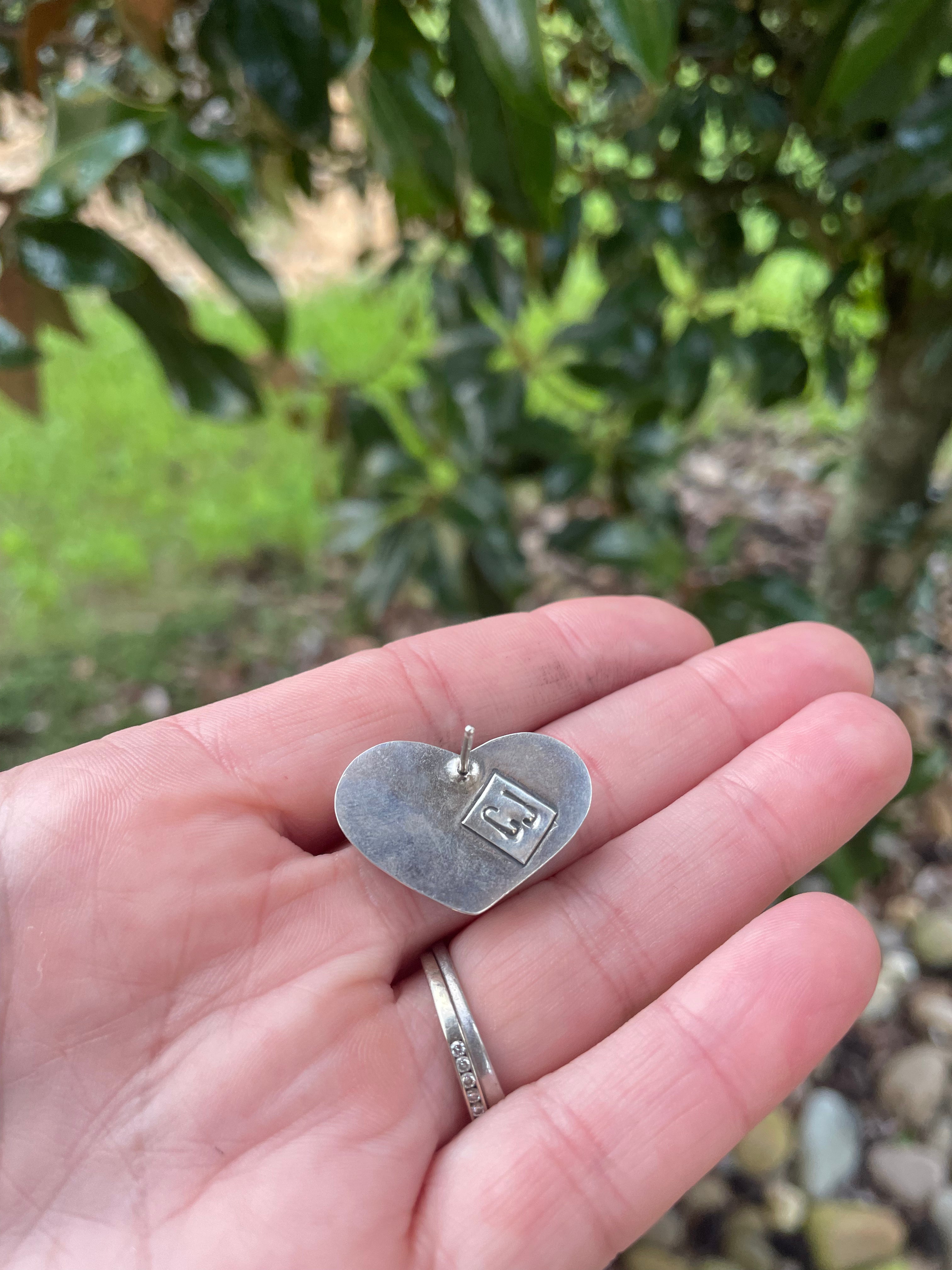 Campitos Heart Studs